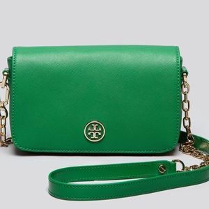 Green Tory Burch Crossbody